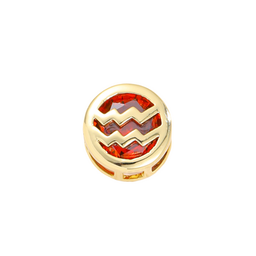 Double-Sided Hollow Aquarius Necklace