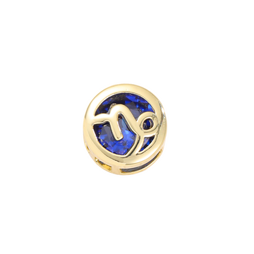 Double-sided hollow Capricorn necklace
