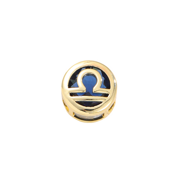 Double-sided hollow Libra necklace
