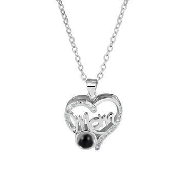 Personalized Heart Photo Necklace