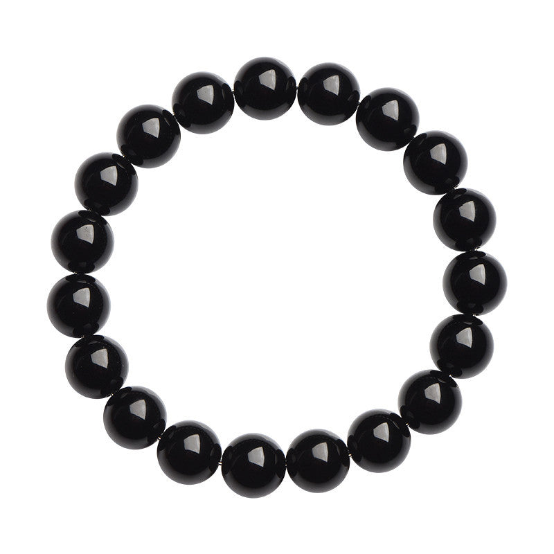 [Love Lucky]Natural Obsidian Bracelet