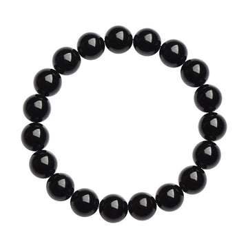 [Love Lucky]Natural Obsidian Bracelet