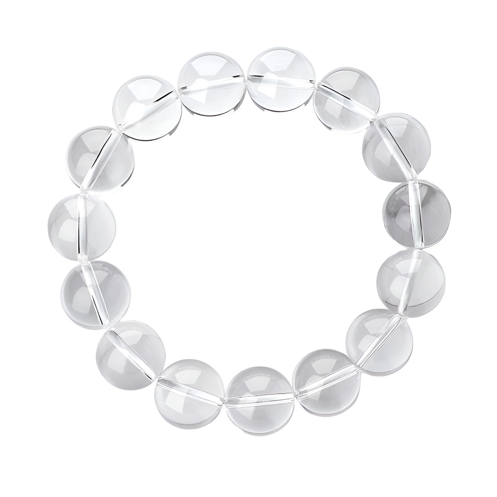 [Love Lucky]Pure Clear Quartz Crystal Bracelet