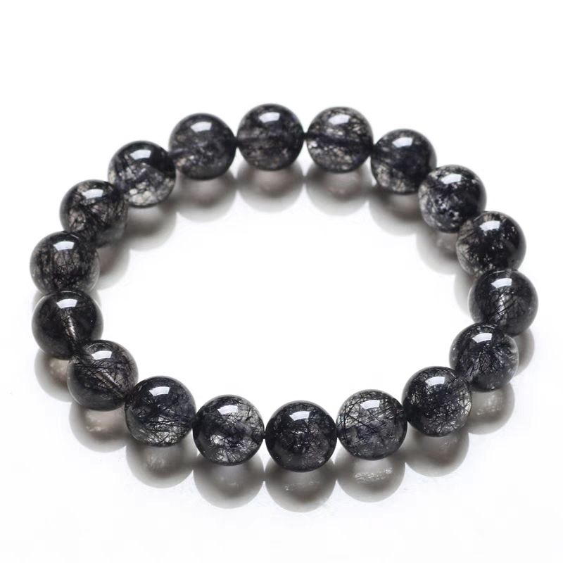 [Love Lucky]Natural Black Rutile Quartz