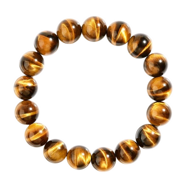 [Love Lucky]Natural Tiger's Eye Bracelet - Stone of Wealth & Courage | Golden Solar Energy for Confidence & Success