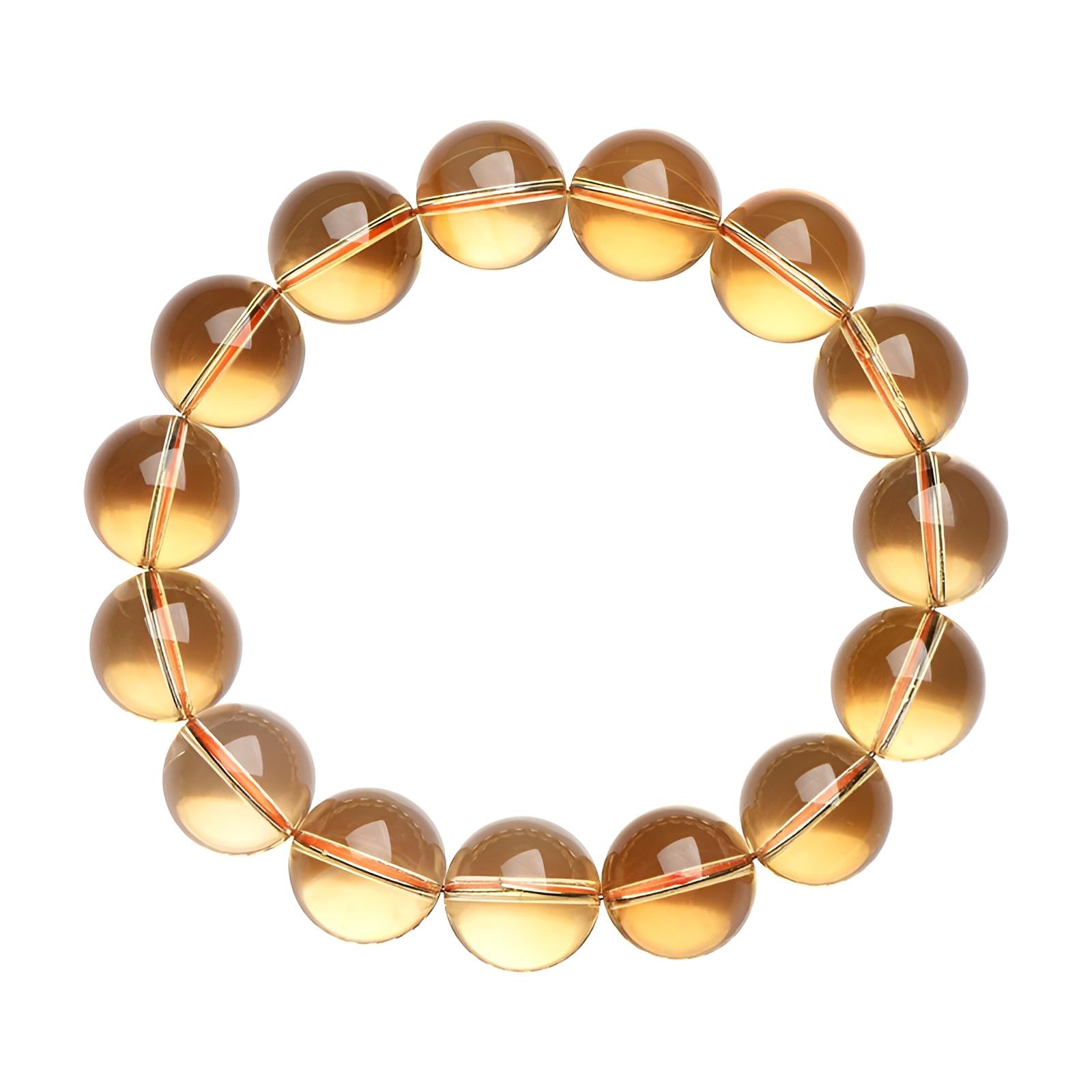 [Love Lucky]Natural Citrine Bracelet