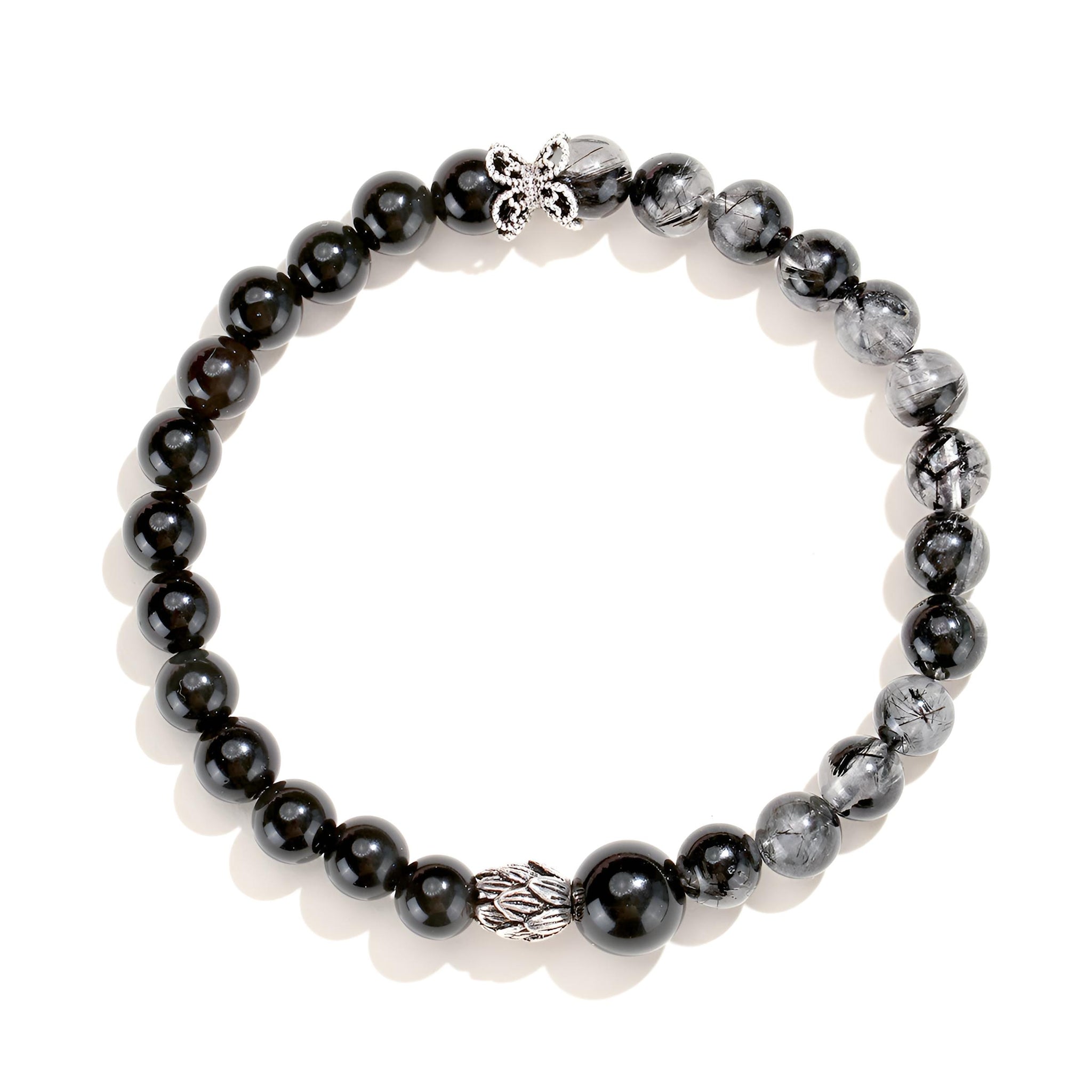 [Love Lucky]Obsidian Couple Bracelet