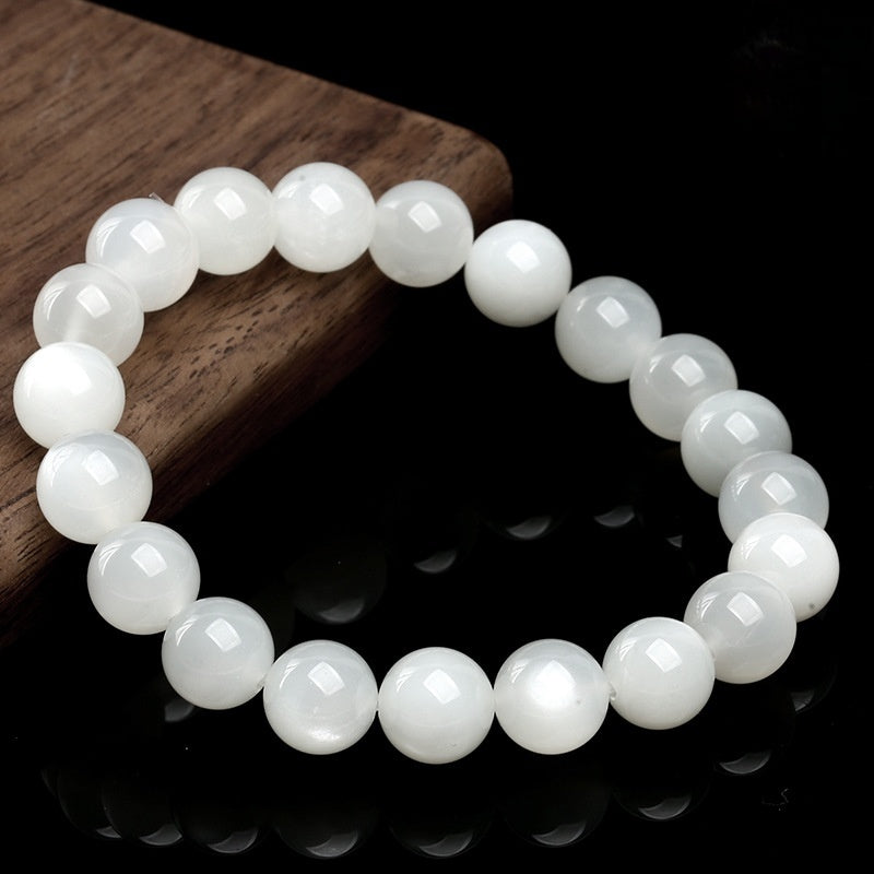 [Love Lucky]Natural Moonstone Crystal Bracelet