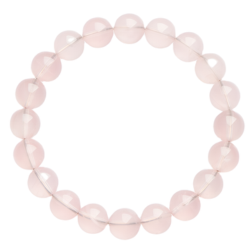 [Love Lucky]Starlight Moissanite Rose Quartz
