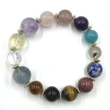 [Love Lucky]12-16mm various crystal bracelets