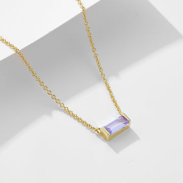 [Love Lucky]S925 Silver June Birthday Pendant Necklace