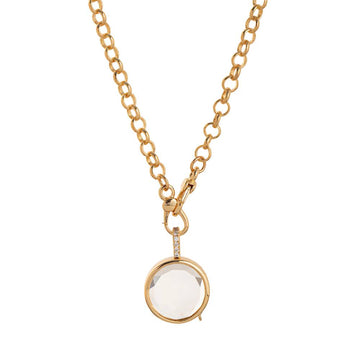 "Transparent Box Necklace D"