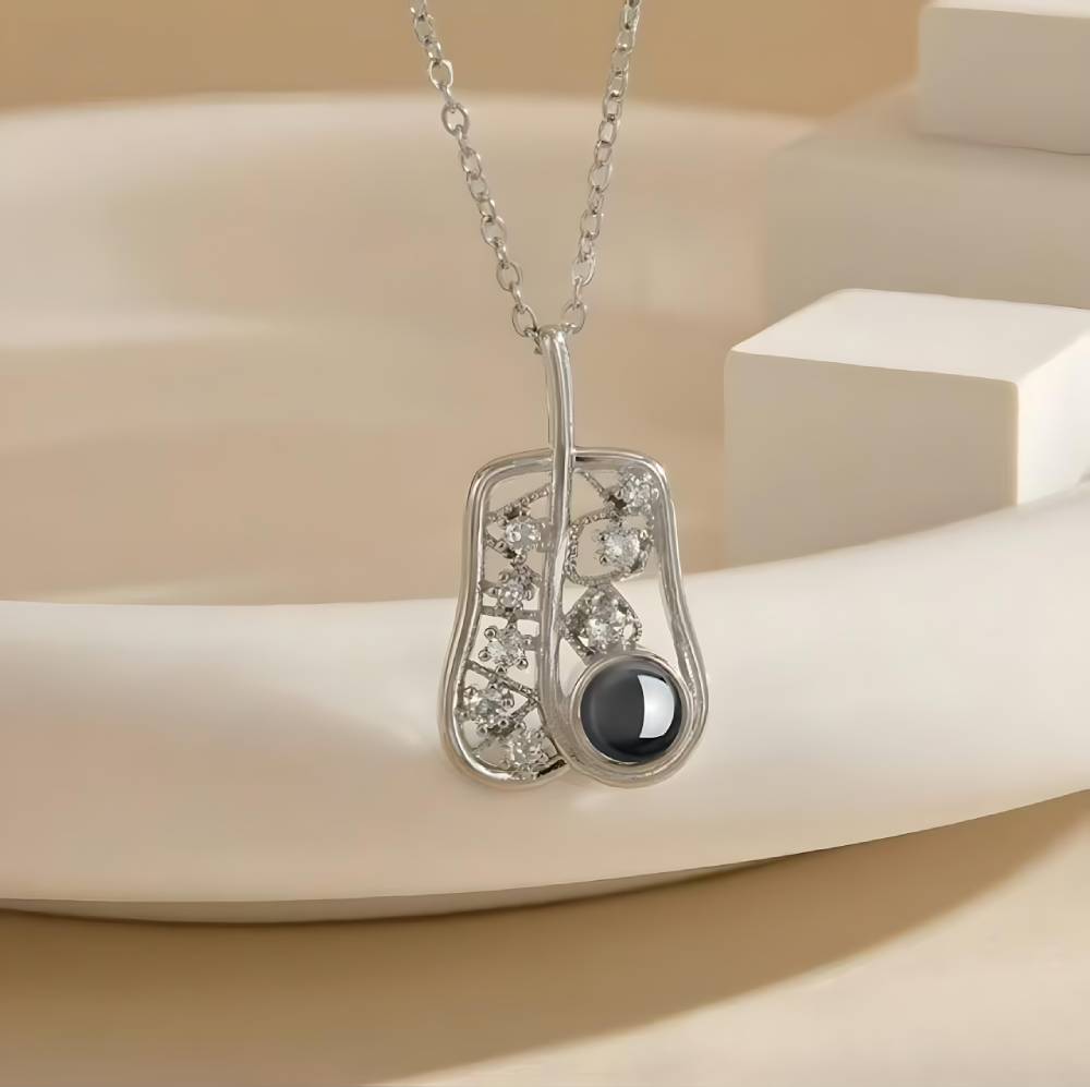 Personalized Fan Photo Necklace