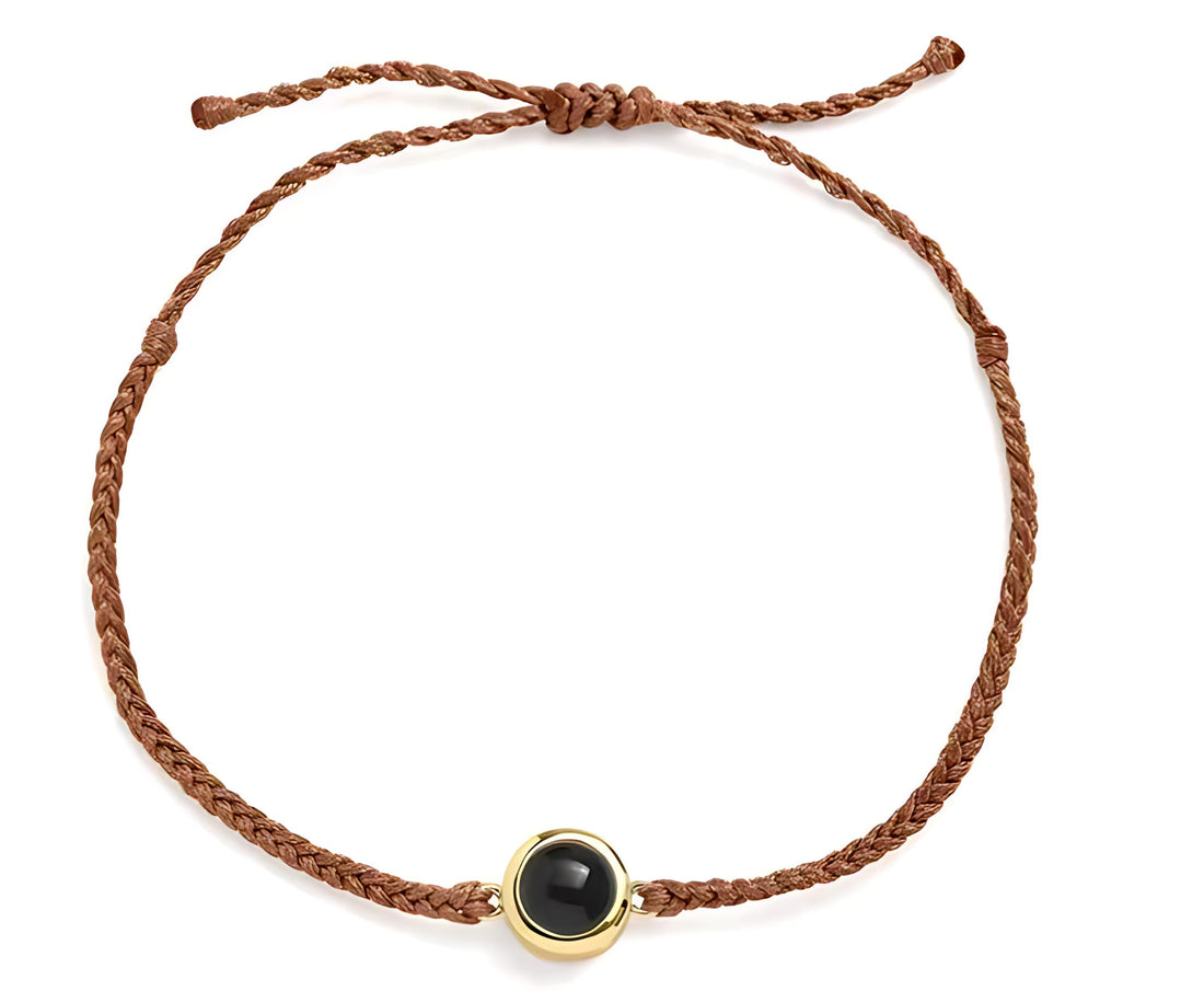 Personalized Circle Photo Bracelet