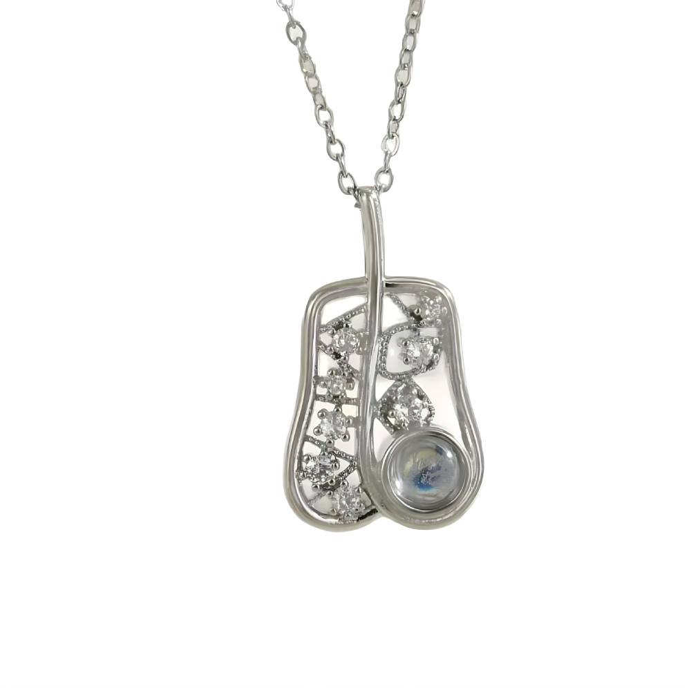 Personalized Fan Photo Necklace