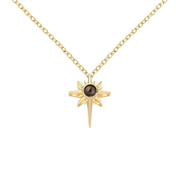 Personalized Star Photo Necklace