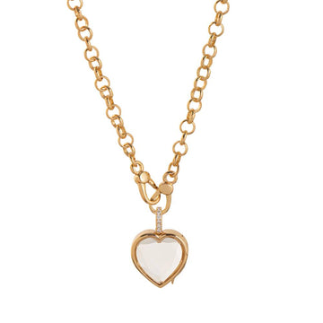 "Transparent Box Necklace A"