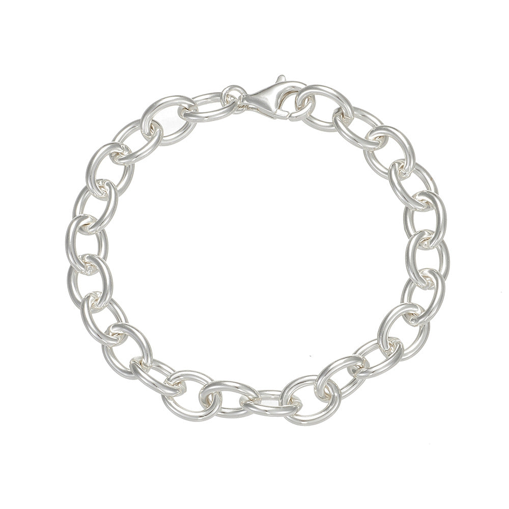 [Love Lucky]S925 Silver chain bracelet