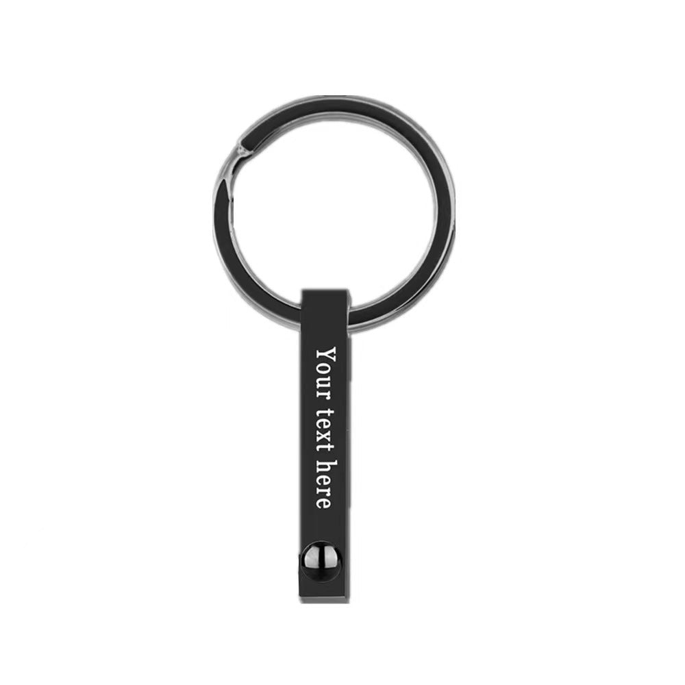 Personalized Rectangular Photo Keychain
