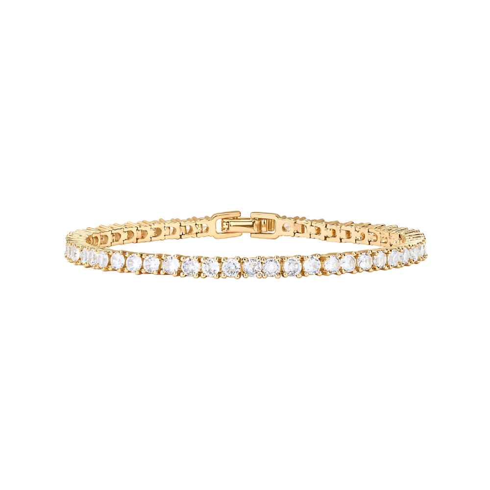 [Love Lucky]4.0mm full diamond bracelet