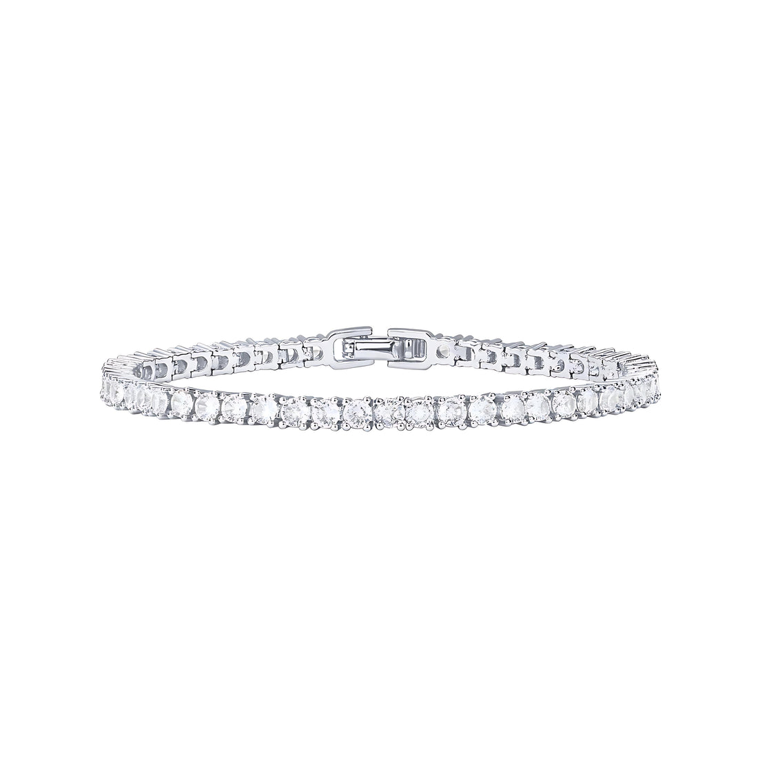 [Love Lucky]4.0mm full diamond bracelet