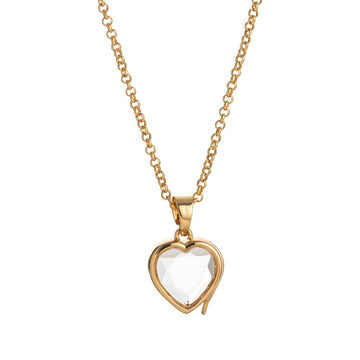 "Transparent Box Necklace G"