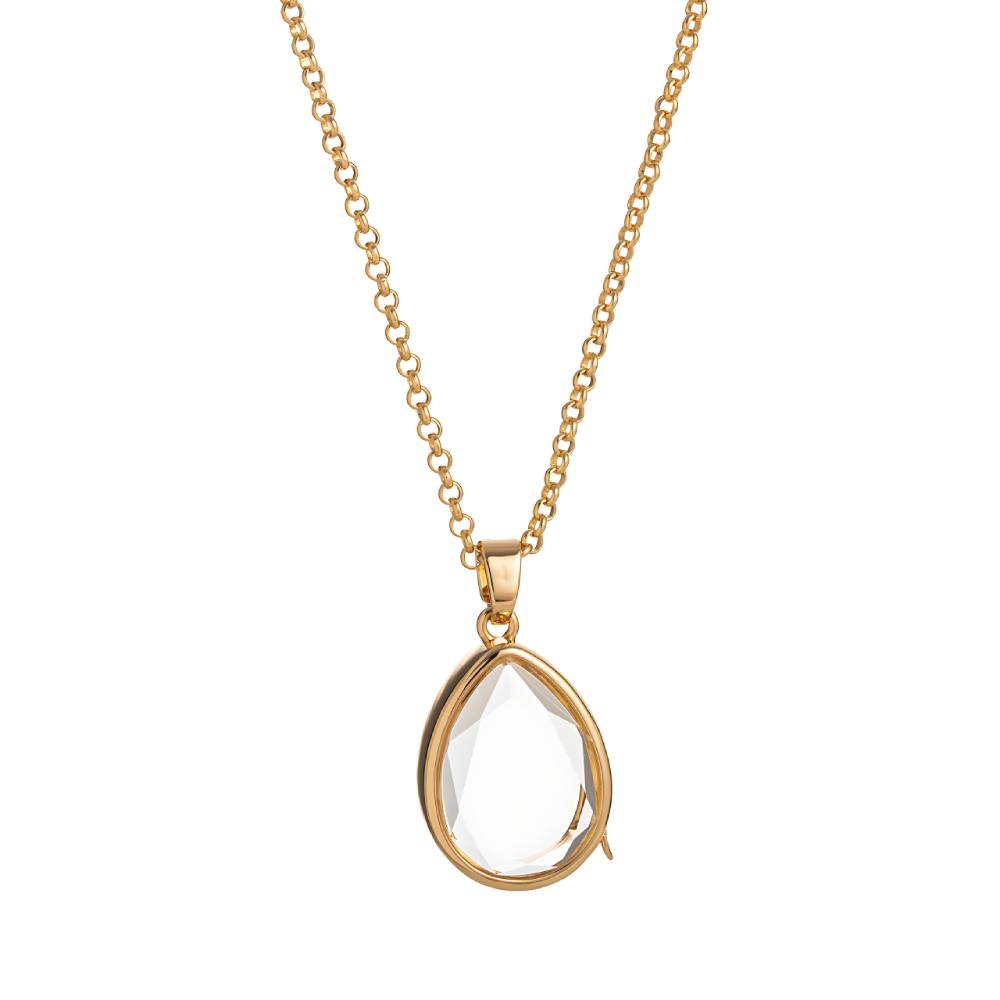 "Transparent Box Necklace I"