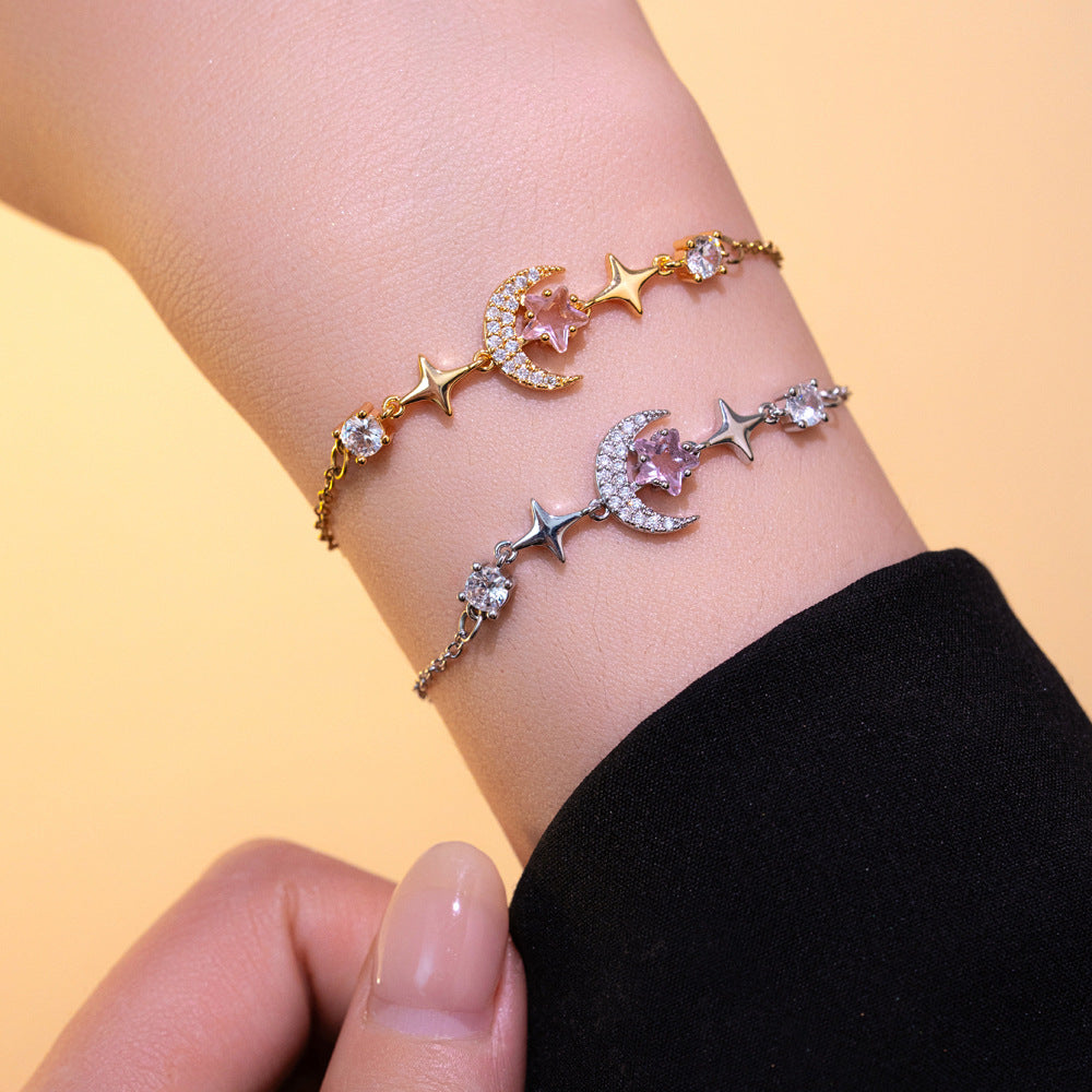 [Love Lucky]Star Moon Bracelet