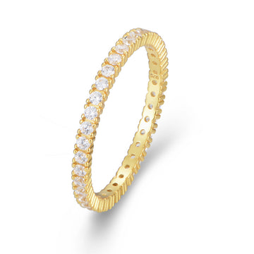 [Love Lucky]S925 silver zircon full diamond ring