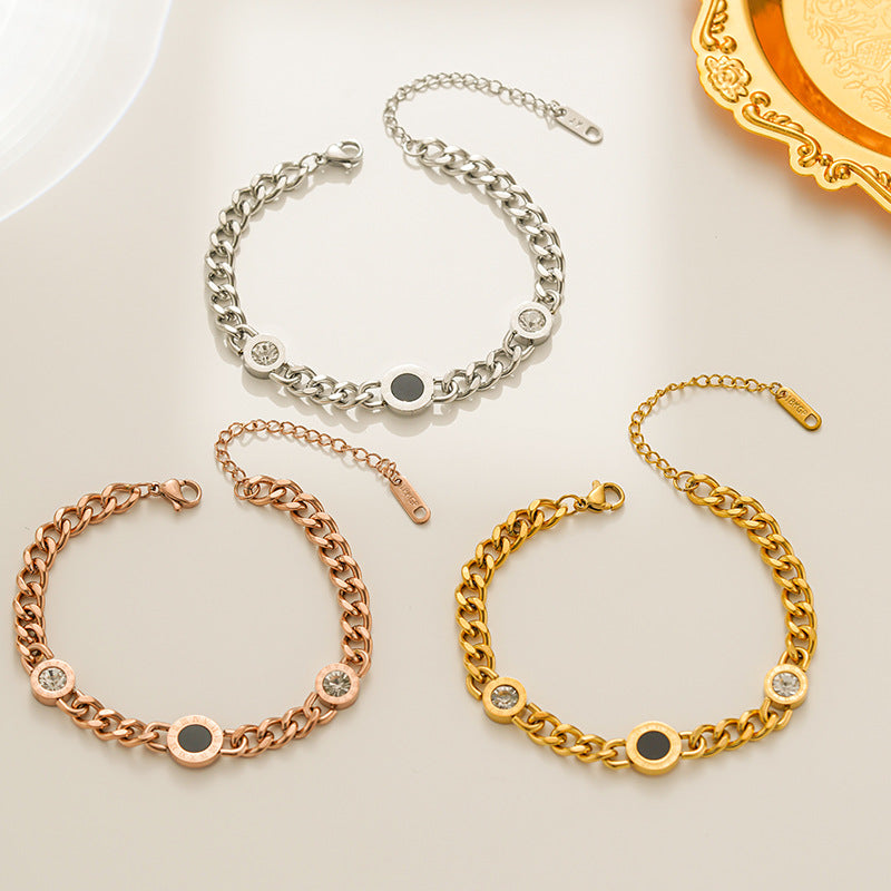 [Love Lucky]Minimalist personalized niche design bracelet