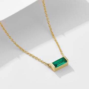 [Love Lucky]S925 Silver May Birthday Pendant Necklace